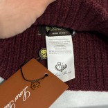 Шапка Loro Piana premium logo-embroidered - Red