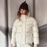 Женский костюм тройка на флисе Loro Piana premium - Beige