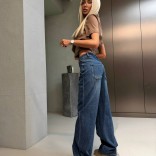 Женские джинсы Loro Piana premium - Blue