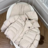 Женский костюм тройка на флисе Loro Piana premium - Beige