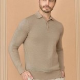 Поло с длинным рукавом Loro Piana Premium - Flower Aprecot