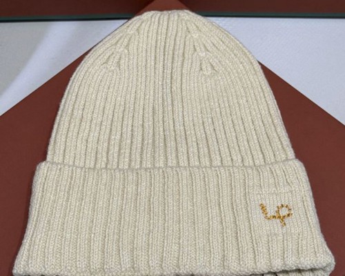 Шапка Loro Piana premium logo-embroidered - Beige