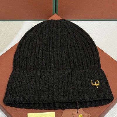Шапка Loro Piana premium logo-embroidered - Black