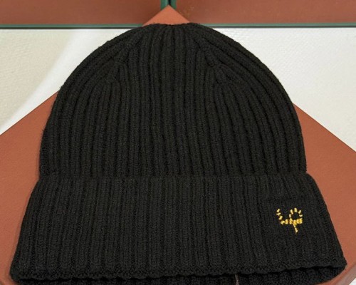 Шапка Loro Piana premium logo-embroidered - Black