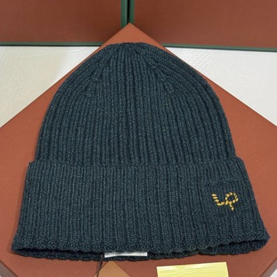 Шапка Loro Piana premium logo-embroidered - Green