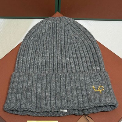 Шапка Loro Piana premium logo-embroidered - Grey