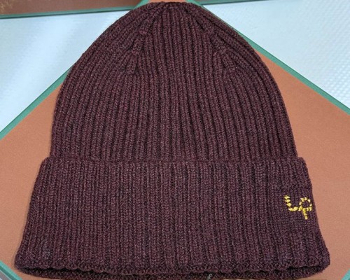 Шапка Loro Piana premium logo-embroidered - Red