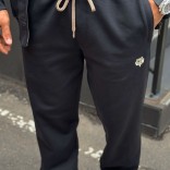 Спортивные штаны Loro Piana logo-embroidered - Black