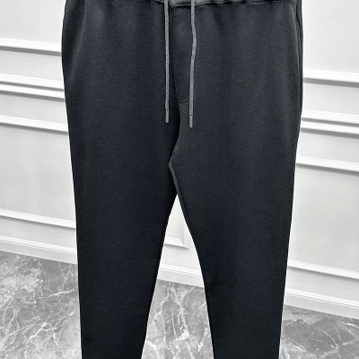 Спортивные штаны Loro Piana logo-embroidered - Black