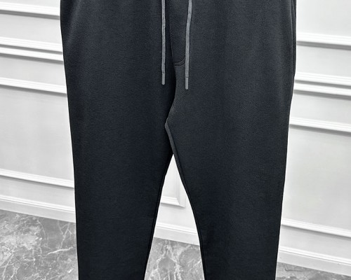 Спортивные штаны Loro Piana logo-embroidered - Black