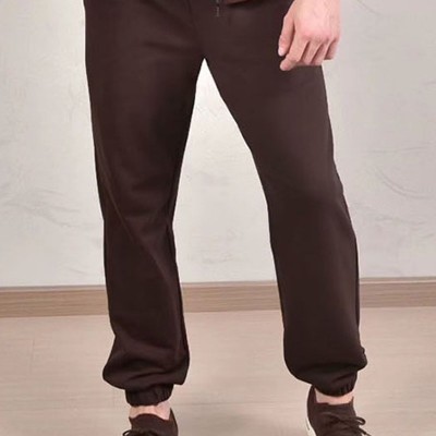 Спортивные штаны Loro Piana Premium signature logo - Brown