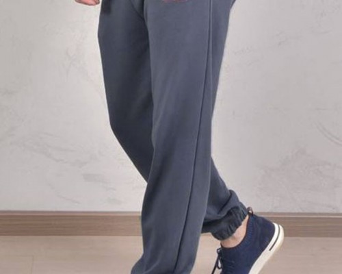 Спортивные штаны Loro Piana Premium signature logo - Denim Blue