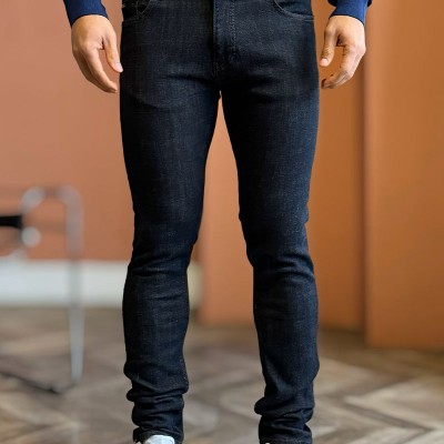 Тёмно-синие джинсы Loro Piana