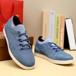 Замшевые кроссовки Loro Piana Soho Walk - Blue