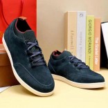 Замшевые кроссовки Loro Piana Soho Walk - Navy