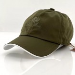 Зелёная бейсболка Loro Piana embroidered-logo