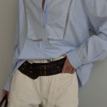 Женские бежевые шорты Loro Piana