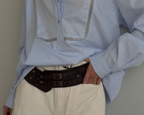 Женские бежевые шорты Loro Piana