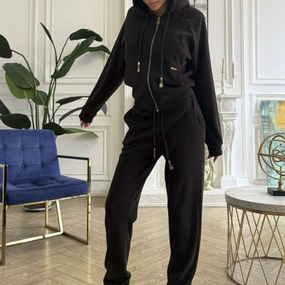 Женский вельветовый костюм Loro Piana Premium