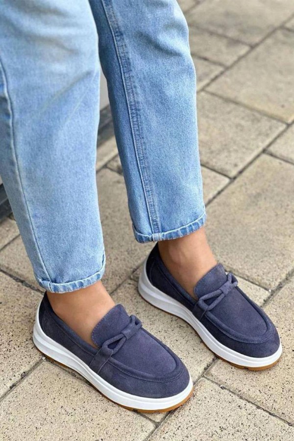 Женские замшевые лоферы Loro Piana