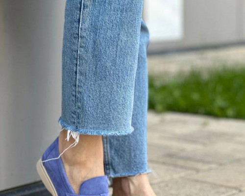 Женские замшевые лоферы Loro Piana Open Walk