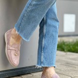 Женские замшевые лоферы Loro Piana Open Walk