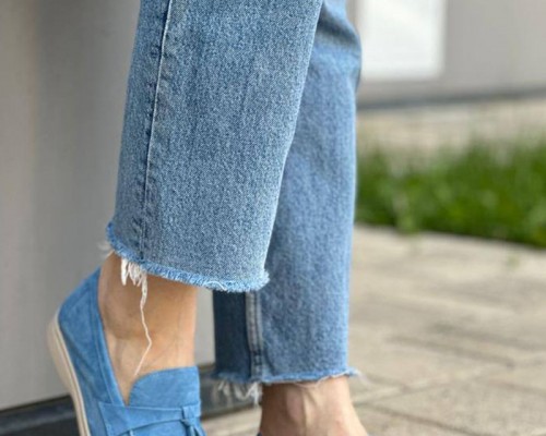 Женские замшевые лоферы Loro Piana Open Walk