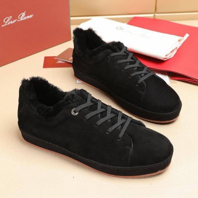 Зимние кроссовки с мехом Loro Piana