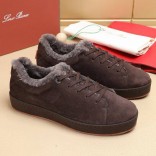 Зимние кроссовки с мехом Loro Piana