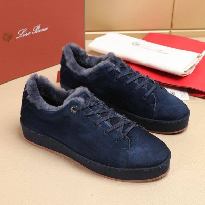 Зимние кроссовки с мехом Loro Piana