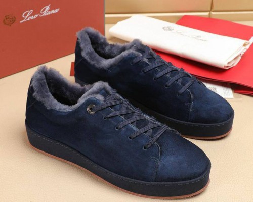 Зимние кроссовки с мехом Loro Piana