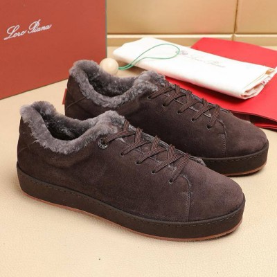Зимние кроссовки с мехом Loro Piana