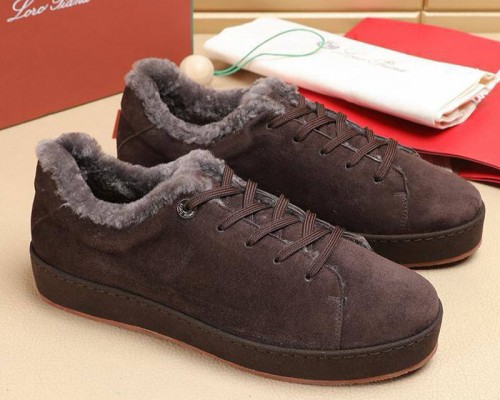 Зимние кроссовки с мехом Loro Piana