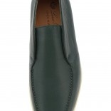 Кожаные ботинки Open Walk темно-зеленые