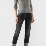 Кожаные лоферы Summer Walk черные