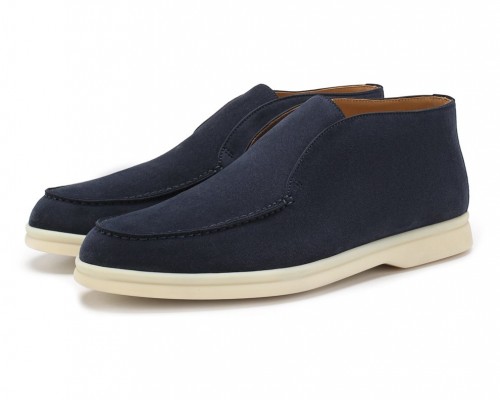 Замшевые ботинки Open Walk темно-фиолетовые