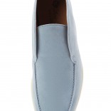 Замшевые ботинки Open Walk голубые