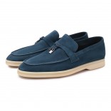 Замшевые лоферы Summer Charms Walk синие