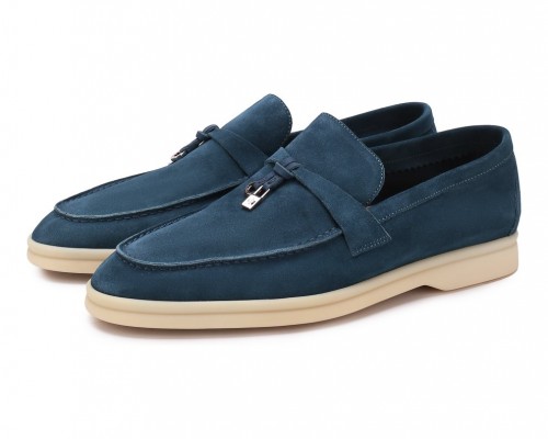 Замшевые лоферы Summer Charms Walk синие