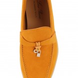 Замшевые лоферы Summer Charms Walk  желтые