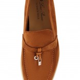 Замшевые лоферы Summer Charms Walk каштановые