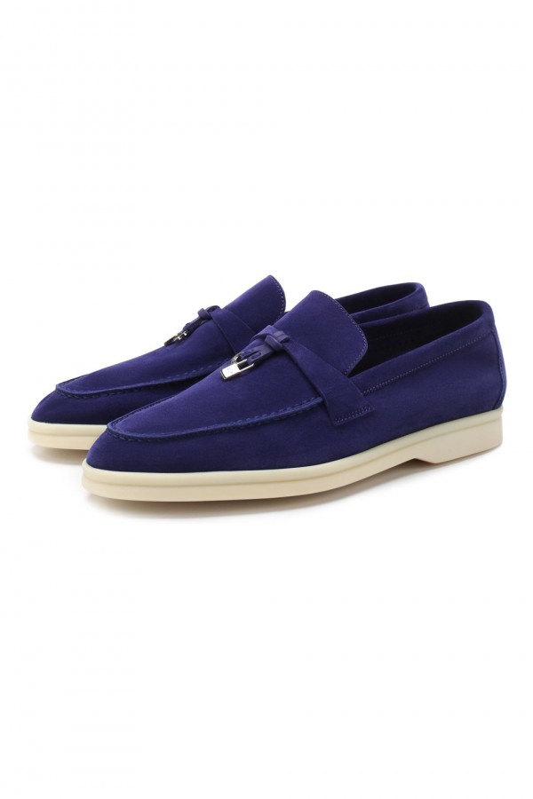 Замшевые лоферы Summer Charms Walk ярко-синие