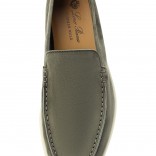 Замшевые лоферы Summer Walk серые