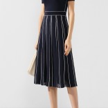 Замшевые лоферы Summer Walk серо-синие