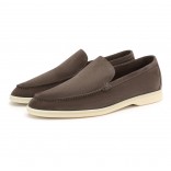 Замшевые лоферы Summer Walk кофейные