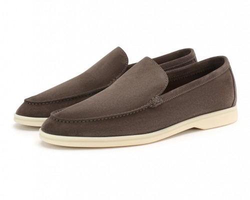 Замшевые лоферы Summer Walk кофейные
