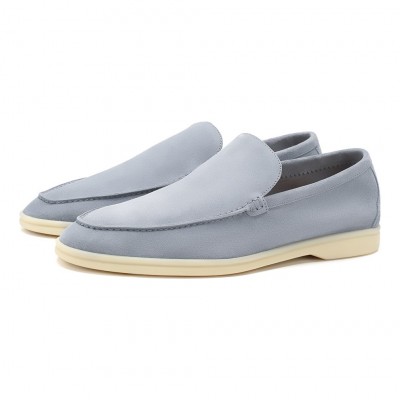 Замшевые лоферы Summer Walk сиреневые