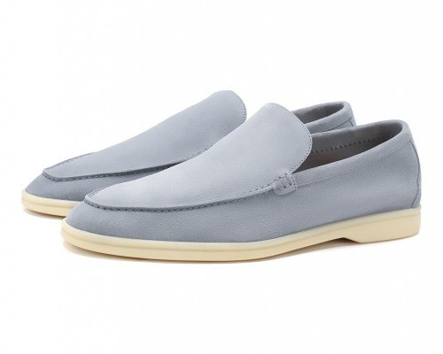 Замшевые лоферы Summer Walk сиреневые