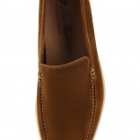 Замшевые лоферы Summer Walk коричневые